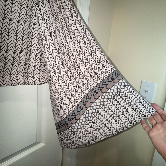 Free People Stars Aligned Long Bell Sleeve Crop Top Small - Picture 4 of 11